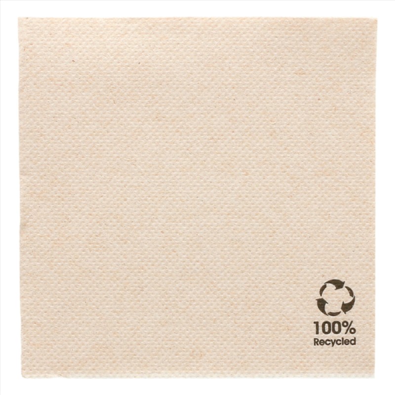 SERVILLETAS DE 20X20 PPTA BIOECO FEEL GREEN ECOLABEL. Caja de 3000 unidades