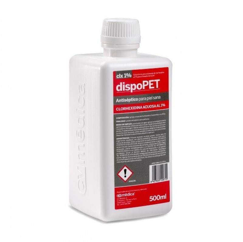 DESINCLOR CLORHEXIDINA AL 1% .(BOTELLA DE 500 ML)