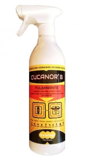 INSECTICIDA CUCANOR-B (CUCARACHAS Y RASTREROS) (750ML).