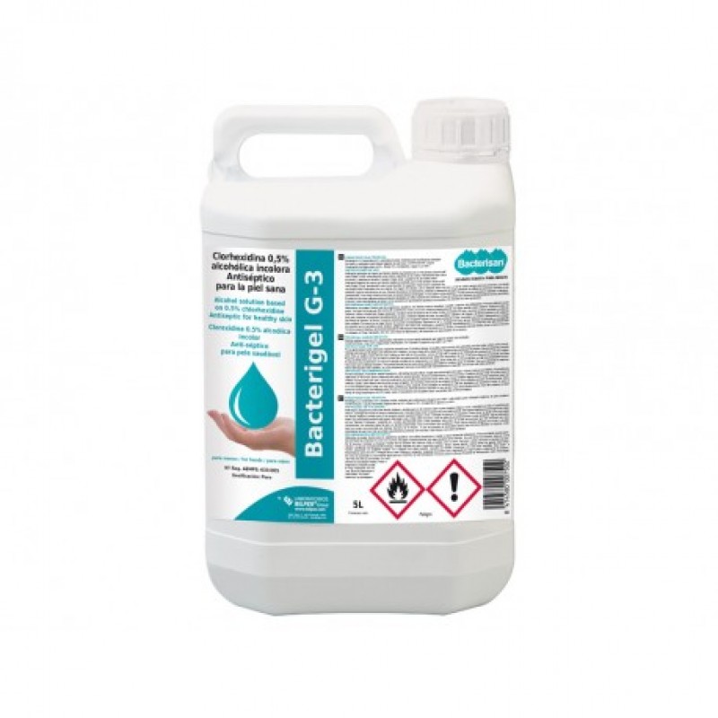 DESINFECTANTE PARA MANOS BACTERIGEL G-3 (LIQUIDO)