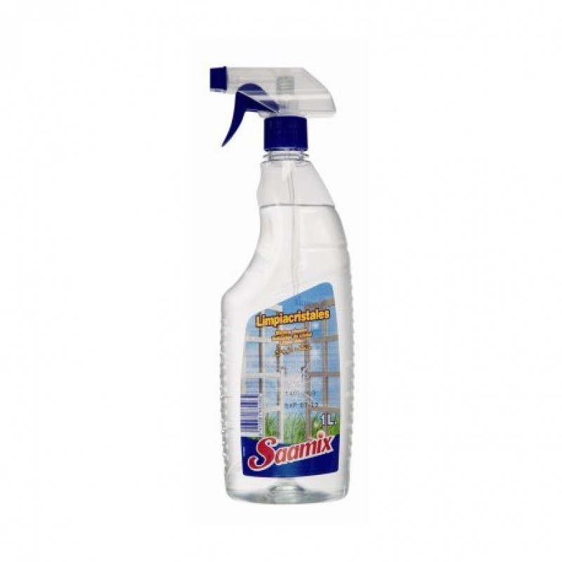 BOTELLA DE LIMPIACRISTALES SAAMIX PULVERIZADOR (1000ML)