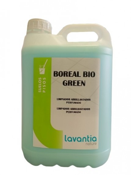 LIMPIADOR SUELOS BIO-GREEN BRILLO (5 LITROS)