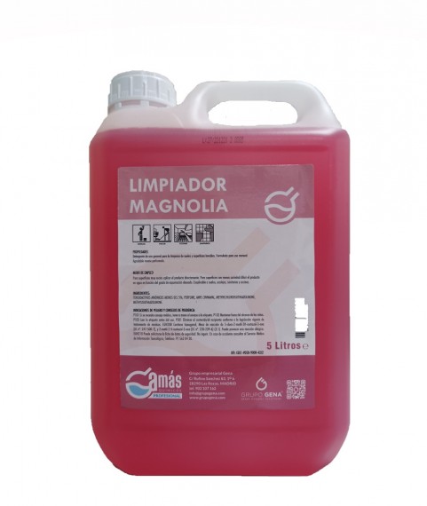 LIMPIADOR SUELOS MAGNOLIA JOFISA ROSA (5 LITROS)