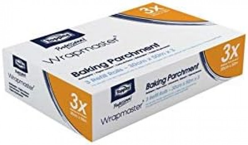 CAJA DE 3 ROLLOS DE PAPEL VEGETAL DE HORNO 30x 50m ALBAL COFRESCO WARPMASTER