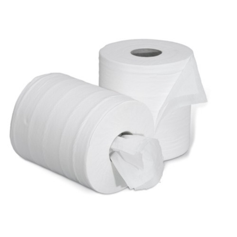 PACK.DE 6 ROLLOS SECAMANOS MECHA BLANCO ADD SYSTEM DOBLE CAPA