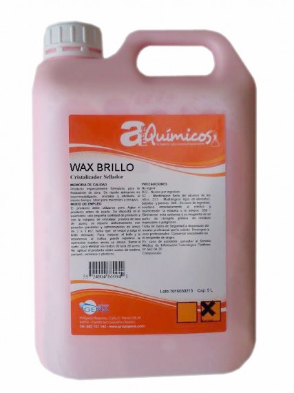 CRISTALIZADOR SELLADOR  WAX BRILLO AMAS (5 LITROS)