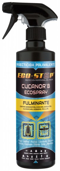 INSECTICIDA ECOSPRAY CUCANOR B (MOSCAS Y MOSQUITOS) (500ML)