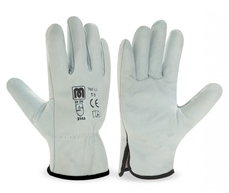 GUANTES VACUNO BLANCO 788LG