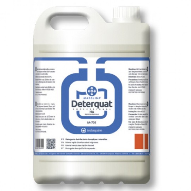 DETERGENTE DESINFECTANTE DETERQUAT BACTER IA-705 (10 LITROS)