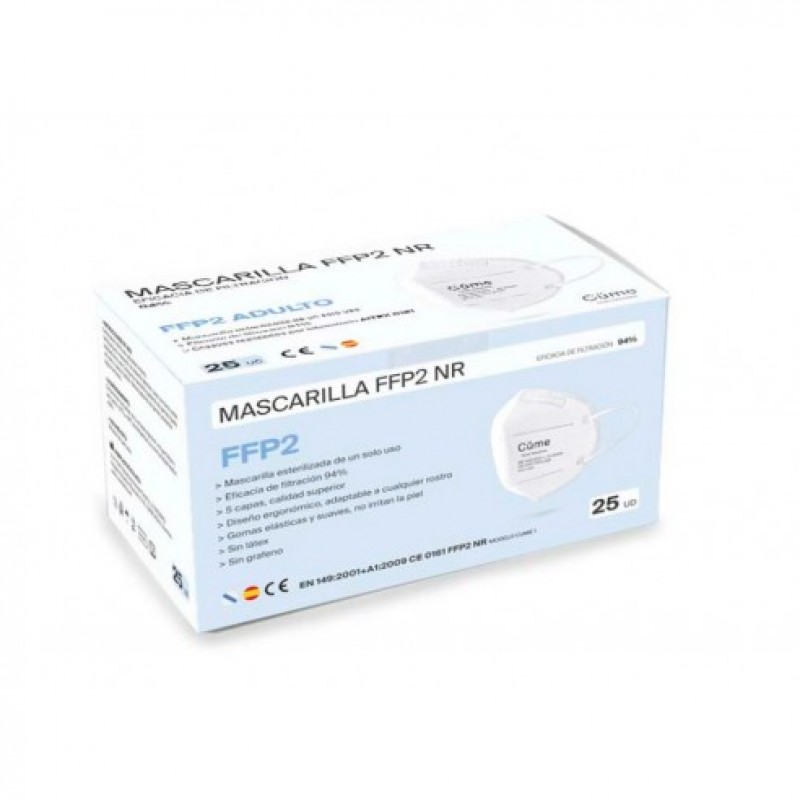 ▷ Mascarilla quirúrgica negra tipo IIR caja 50 uds