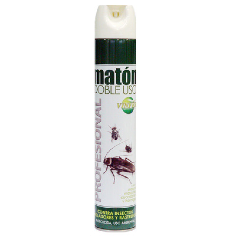 SPRAY INSECTICIDA  MATÓN DOBLE USO (750ML)