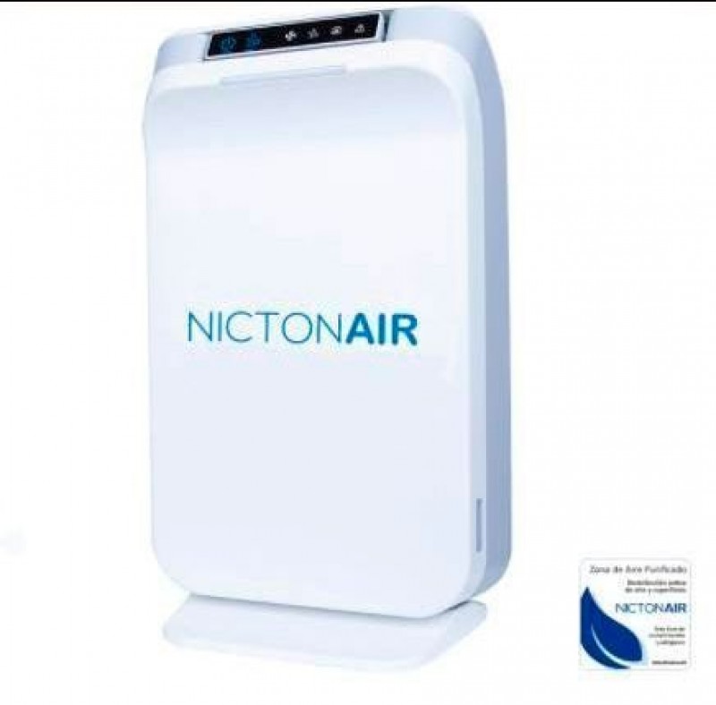 PURIFICADOR DE AIRE Y SUPERFICIE NICTONAIR SYSTEM