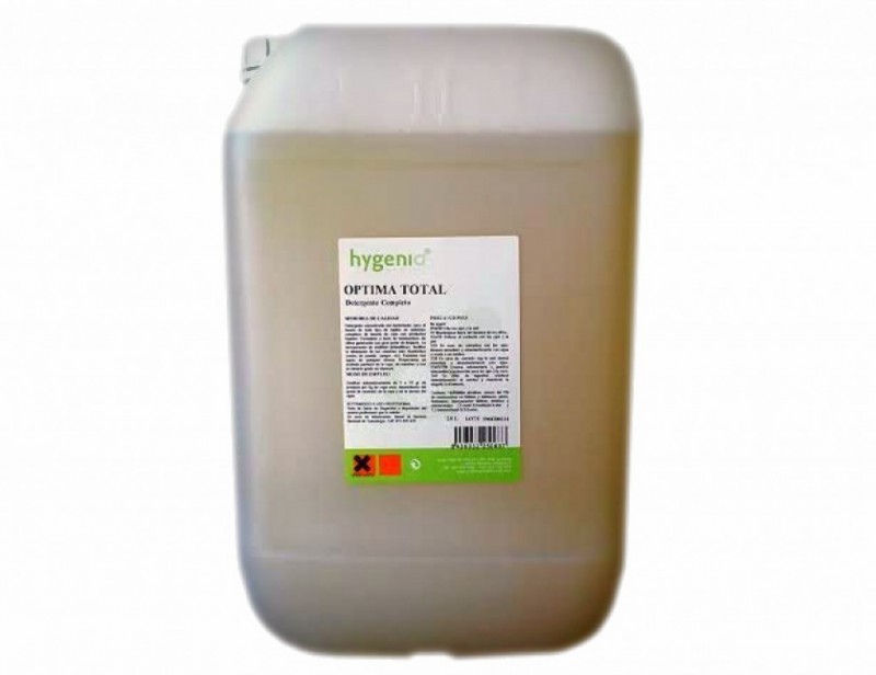 DETERGENTE COMPLETO ÓPTIMA TOTAL (25 LITROS)