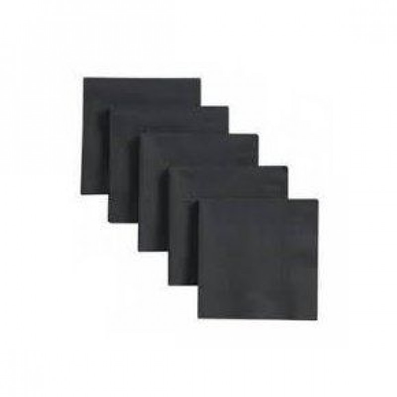CAJA de 60 PAQUETES de 100 SERVILLETAS de 20X20 NEGRAS.