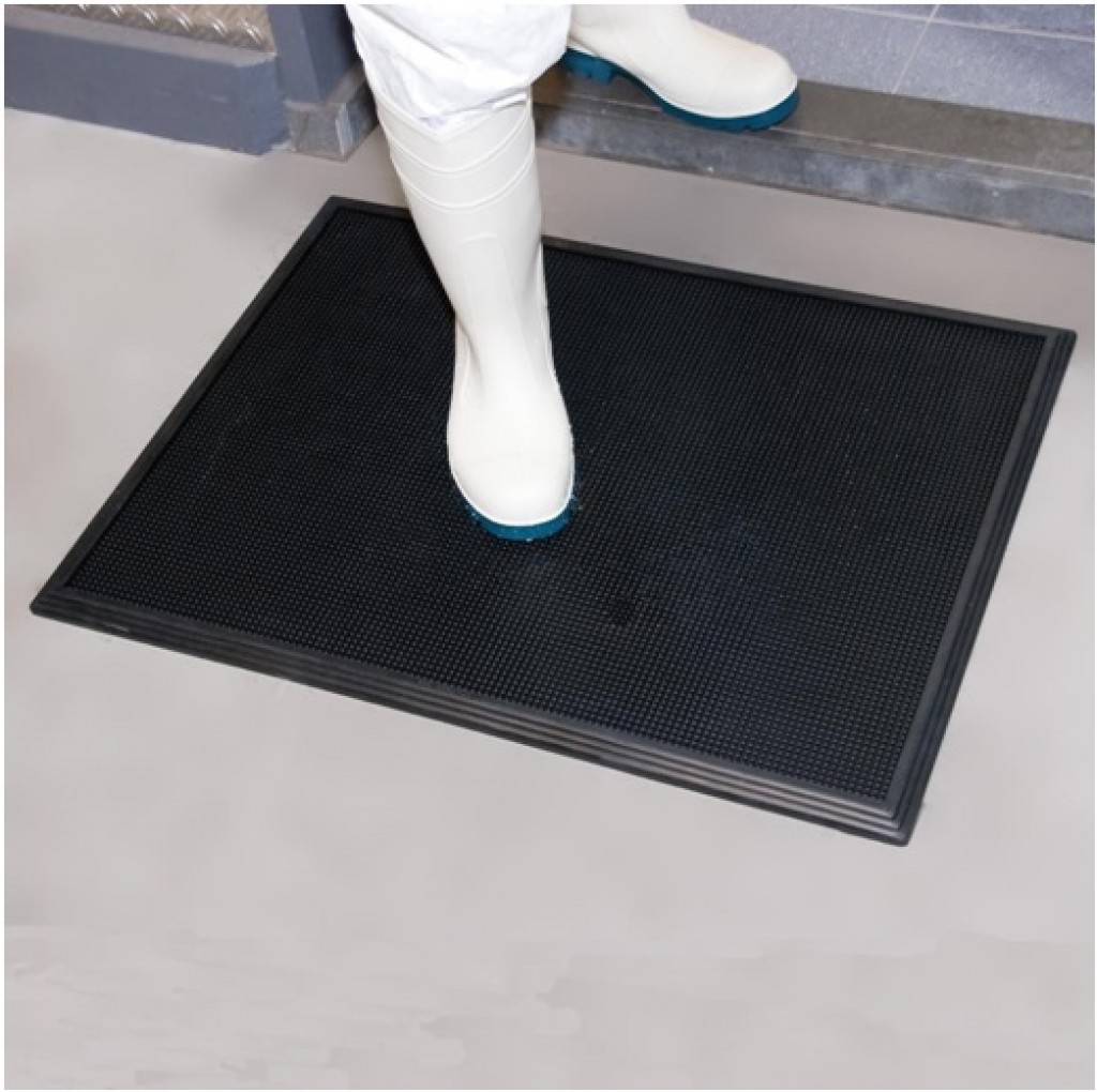 Alfombra de goma para proteger el suelo - 10 mm espesor