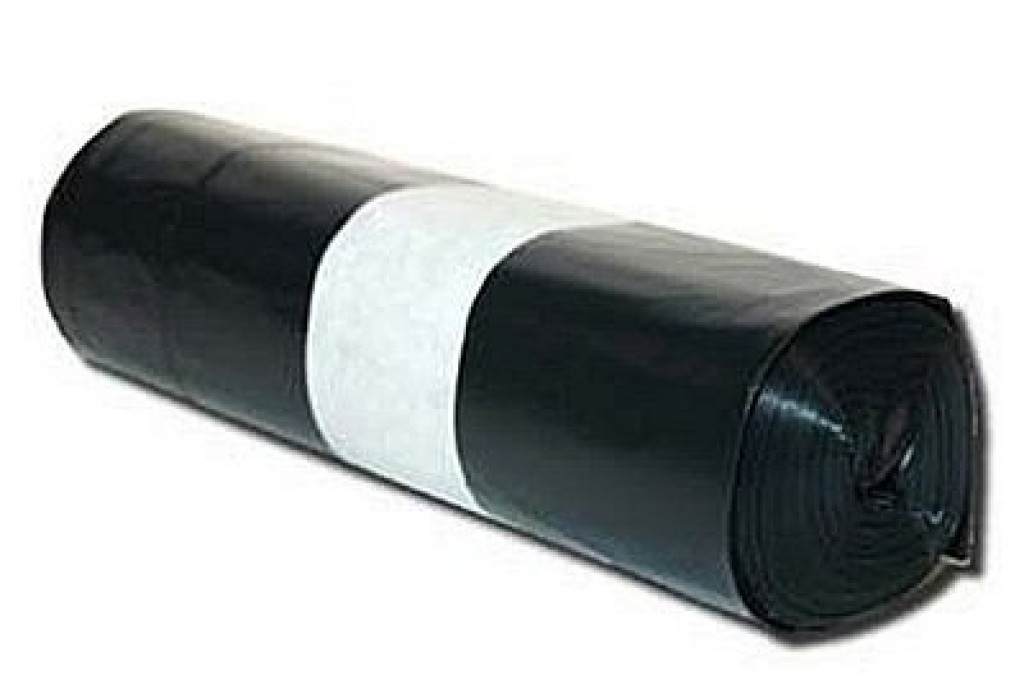Bolsa de Basura Negra 52x60 cm, 30 Litros