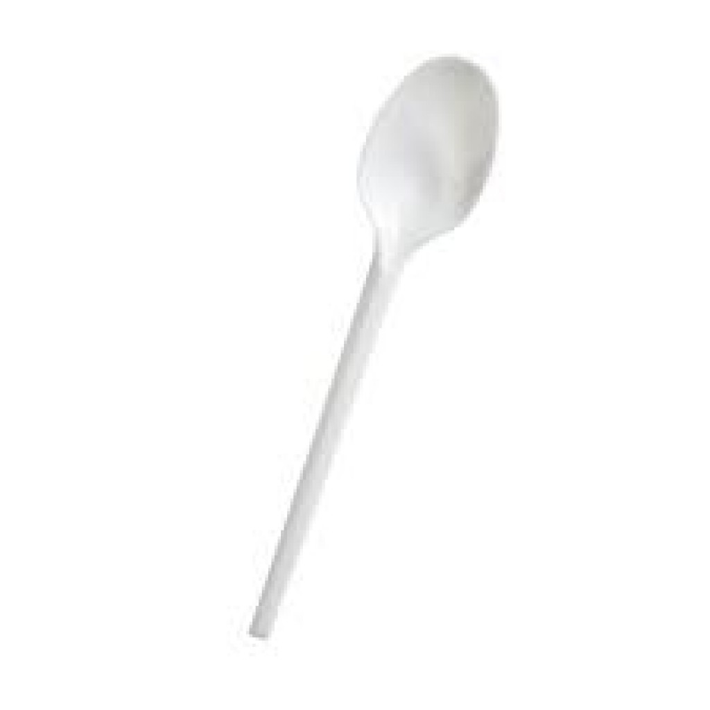 CUCHARILLAS POSTRE BLANCOS BIODEGRADABLES PREM. BOLSA DE 50. CUCPLA0003