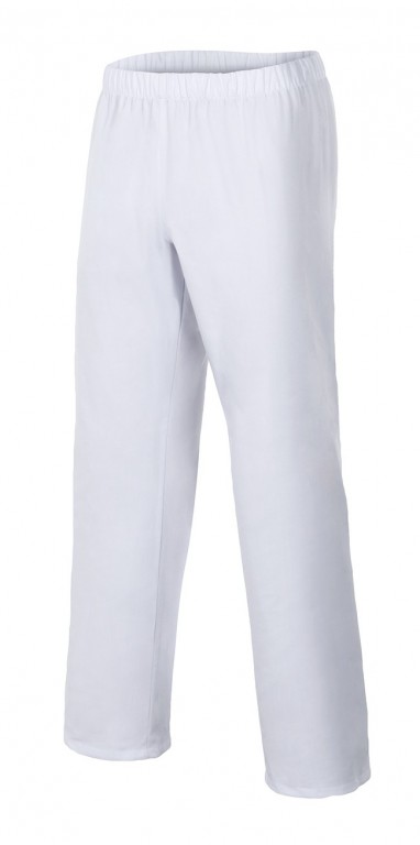 PANTALON ELASTICO SIN CREMALLERA BLANCO SERIE 334